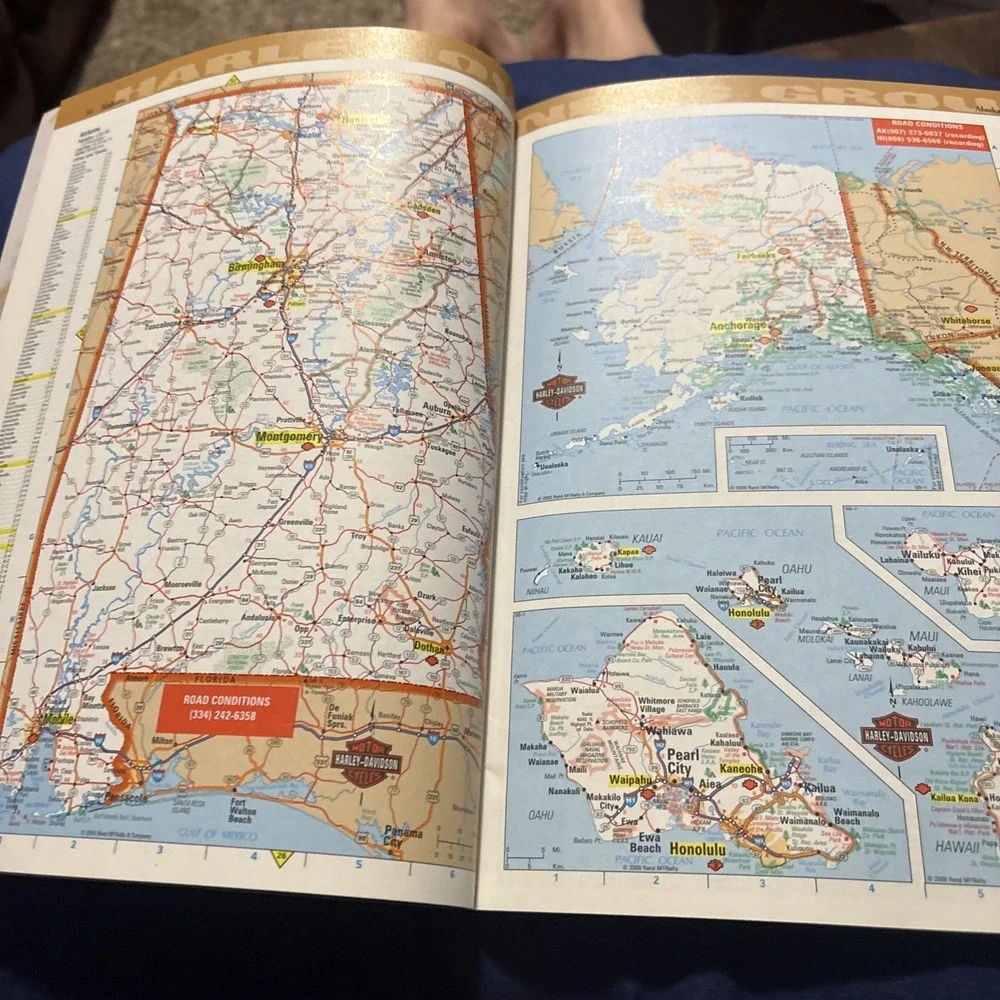 2000 H.O.G. Harley Davidson Owners Group America's Touring Handbook Manual